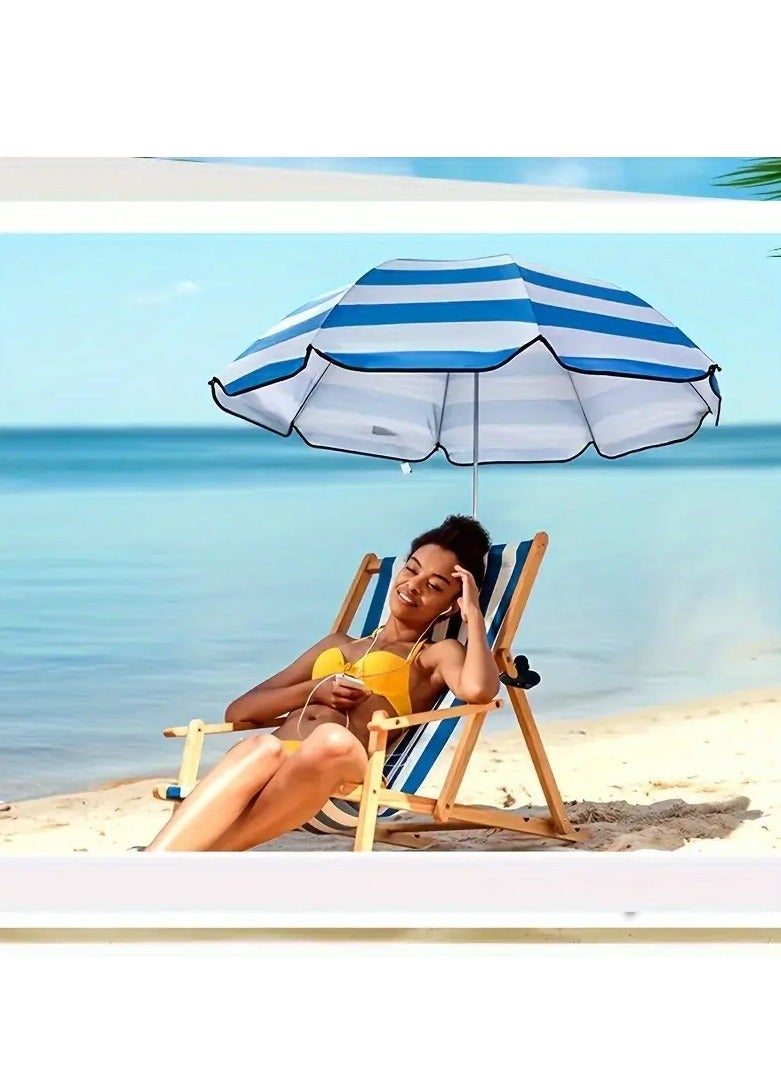 إم مياويان حامل مظلة عالمي لعربات الأطفال والكراسي المتحركة والدراجات الكهربائية – قابل للتعديل ومضاد للشمس والمطر - Image 5