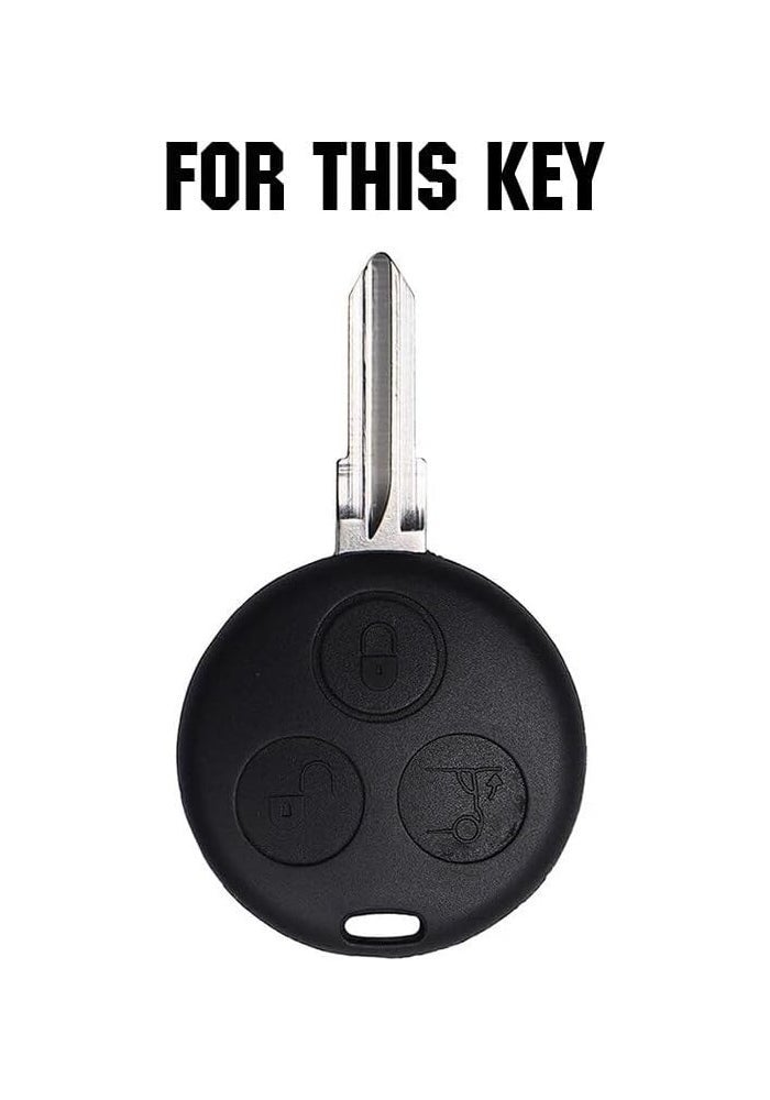 QASULER Silicone Car Key Case Cover - Image 2