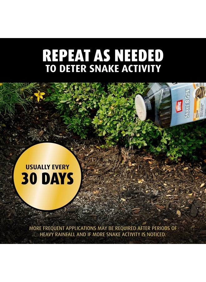 Ortho - Snake B Gon1 - Snake Repellent Granules, No-Stink Formula, Covers Up to 1,440 sq. ft., 2 lbs. (2-Pack) - Image 1