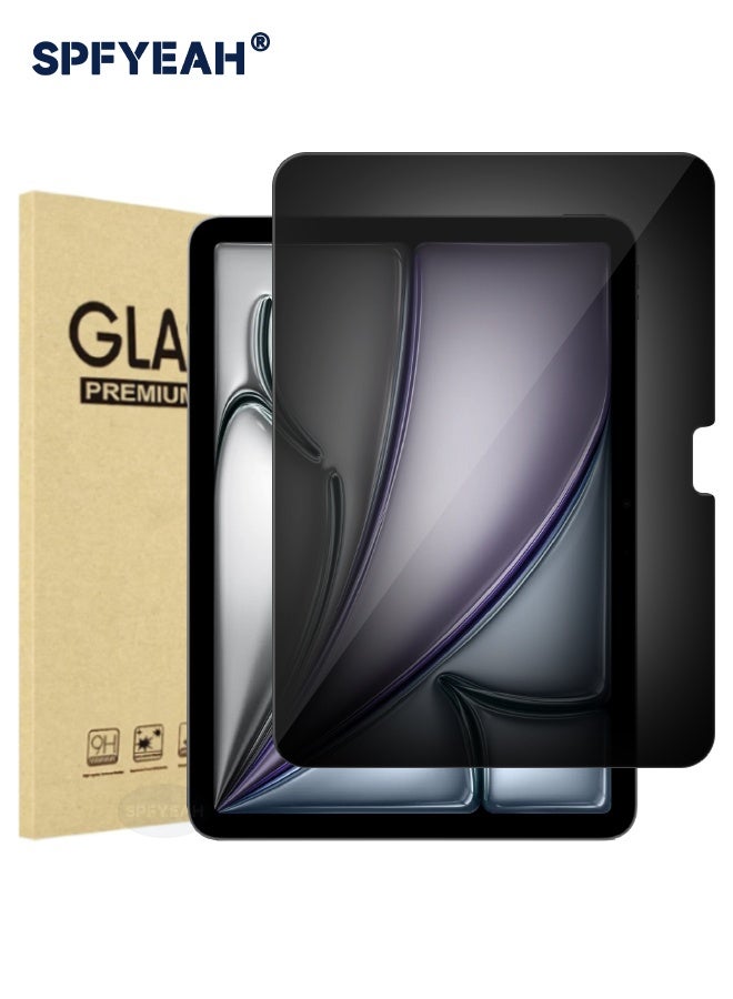 SPFYEAH Privacy Screen Protector for iPad Air 11 inch 7th (M3) 2025 / 6th (M2) 2024, [30° Anti-Spy][9H Hardness][Anti Scratch][Bubble Free][Case Friendly] Anti-Spy Tempered Glass Film for iPad Air 7/6, 1-Pack - Image 1