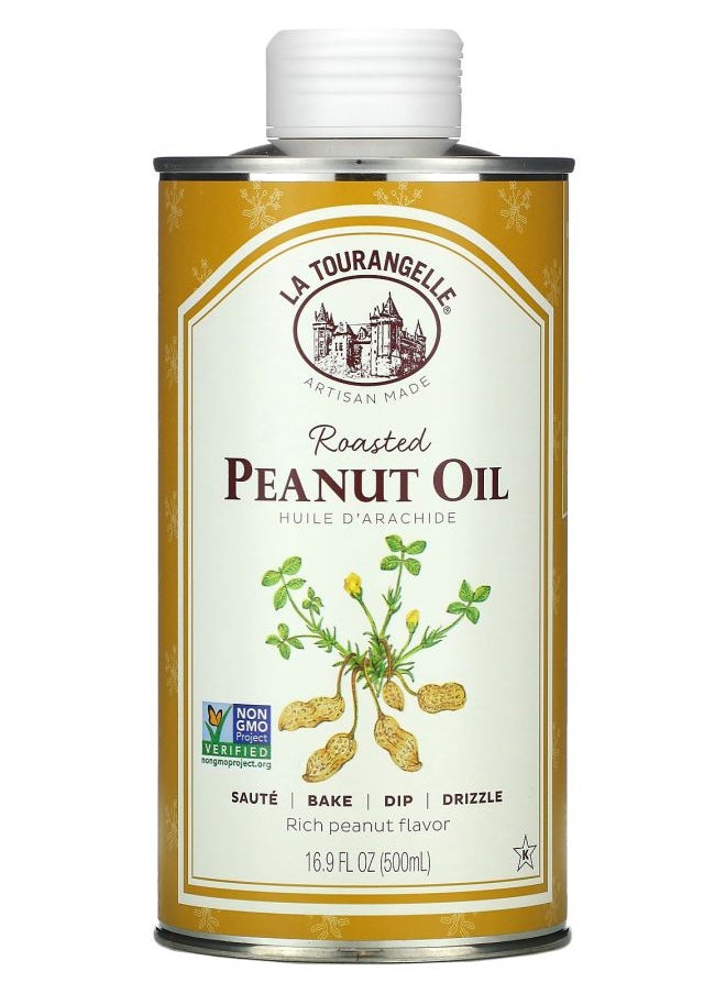 La Tourangelle - Roasted Peanut Oil 16.9 fl oz (500 ml) - Image 1