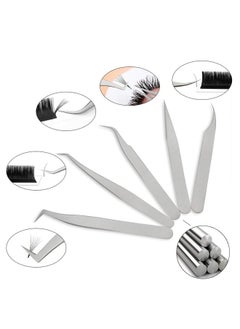 Eyelash Extension Tweezers Set Eyelash Applicator Tool Curved and Straight pointed Tweezers Lash Extension Supplies Stainless - pzsku/Z9DF71AB845ACEFC4A9FDZ/45/_/1740831021/7994730e-61da-43a2-a19c-cb6d125b6080