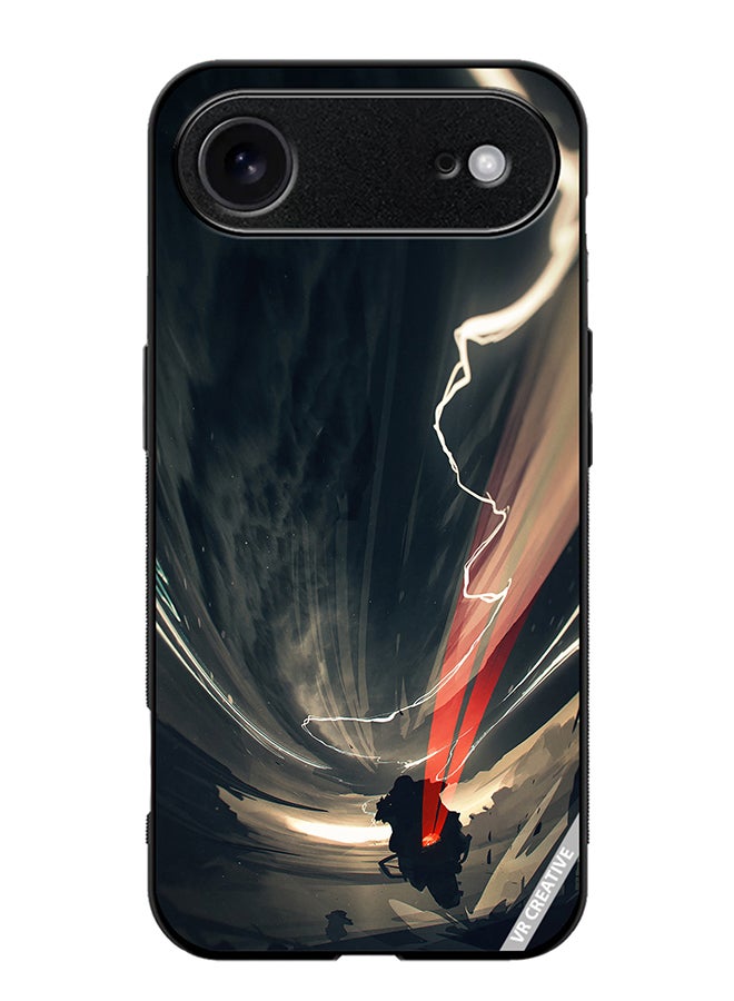 Protective Case Cover For Apple iPhone 17 Air Abstract Design Multicolour