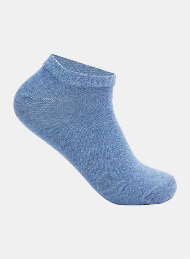 Carina Solid Ankle Length Socks - 5 Pairs - Image 3