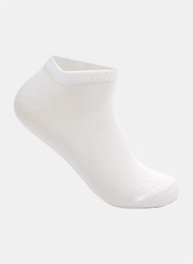 Carina Solid Ankle Length Socks - 5 Pairs - Image 5