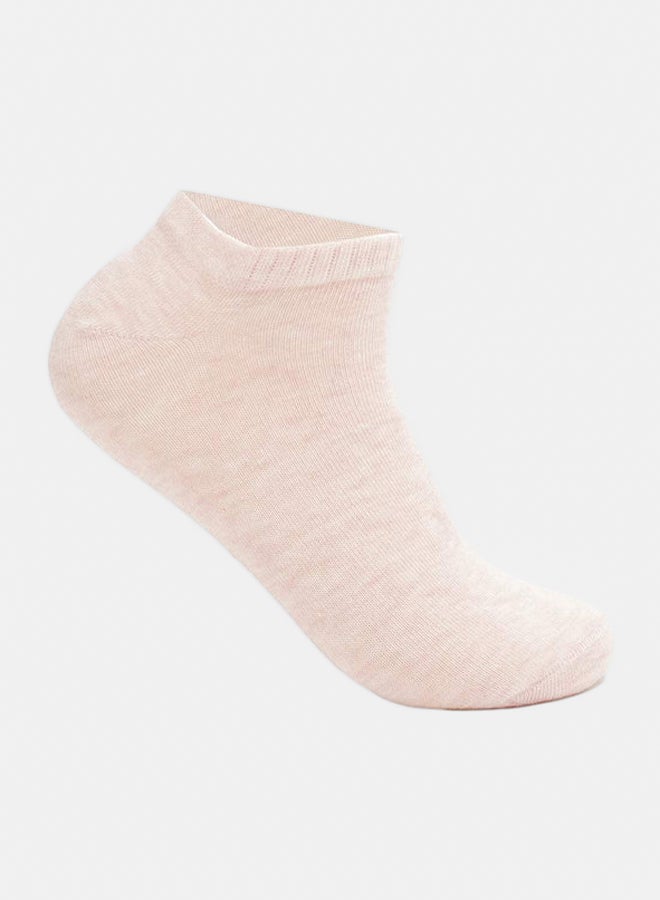 Carina Solid Ankle Length Socks - 5 Pairs - Image 4