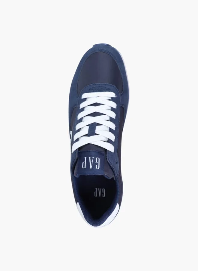 GAP Men's Panelled Lace-Up Sneakers