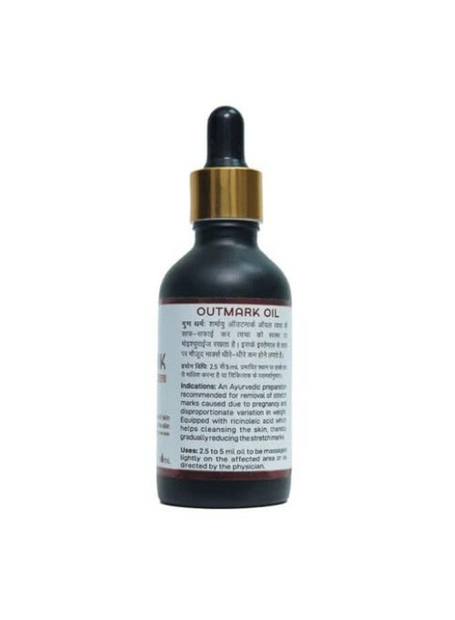 Sharmayu Outmark Anti-Stretch Mark Oil for Smooth & Even Skin | Ayurvedic Skin Nourishment Oil for Stretch Marks | 50ml - Image 2