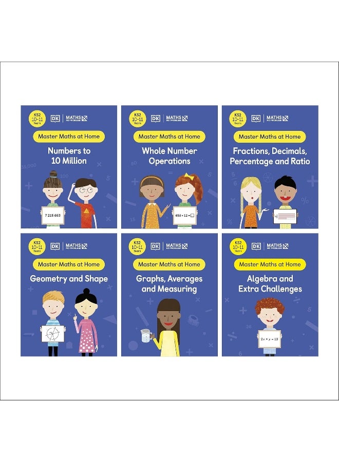 Maths ― No Problem! Collection of 6 Workbooks, Ages 10-11 (Key Stage 2) - Image 1