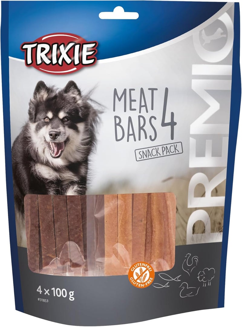 Trixie Premio 4 Meat Bars Dog Treats - 4X100G - Image 2