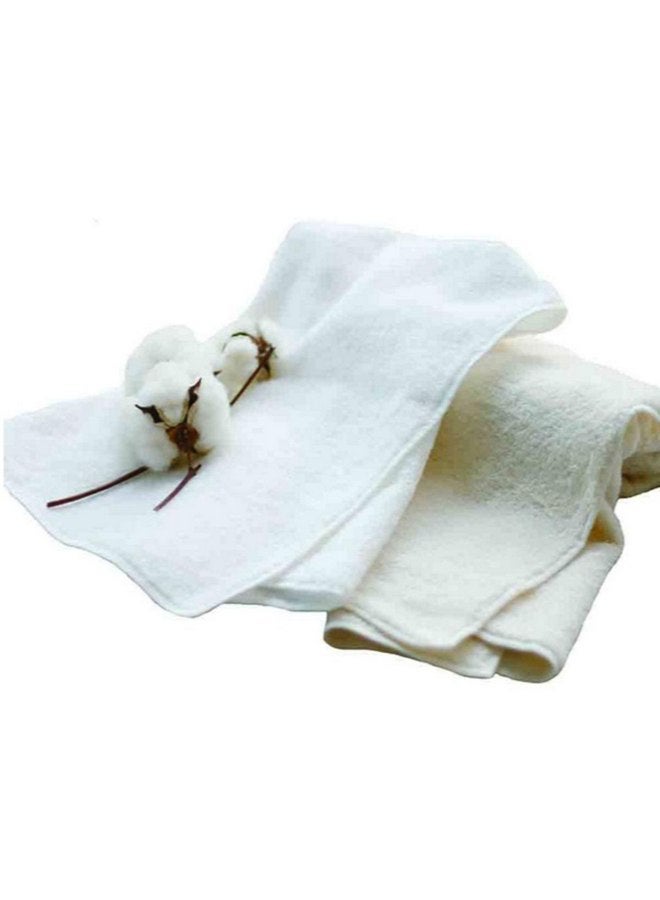 إيبينكا منشفة وجه أطفال من IPPINKA Nawrap مصنوعة من القطن العضوي بنسبة 100%، متينة، ماصة وسريعة الجفاف، لون عاجي - Image 4