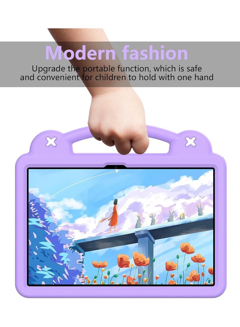 عام غطاء للأطفال لجهاز Redmi Pad Pro (12.1 بوصة)، غلاف مقاوم للصدمات من فوم EVA قوي، مصمم لحماية الأطفال ويأتي مع قاعدة دعم. - Image 4