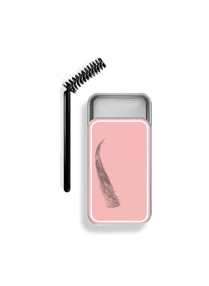 Goolsky Eyebrow Soap, Eyebrow Cream, Eyebrow Wax, Eyebrow Gel, Makeup Eyebrow Styling Soap, Transparent Long Lasting Natural  - Image 1