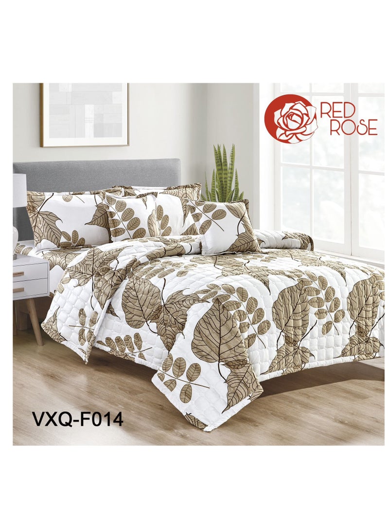 Double winter floral velvet compressed mattress