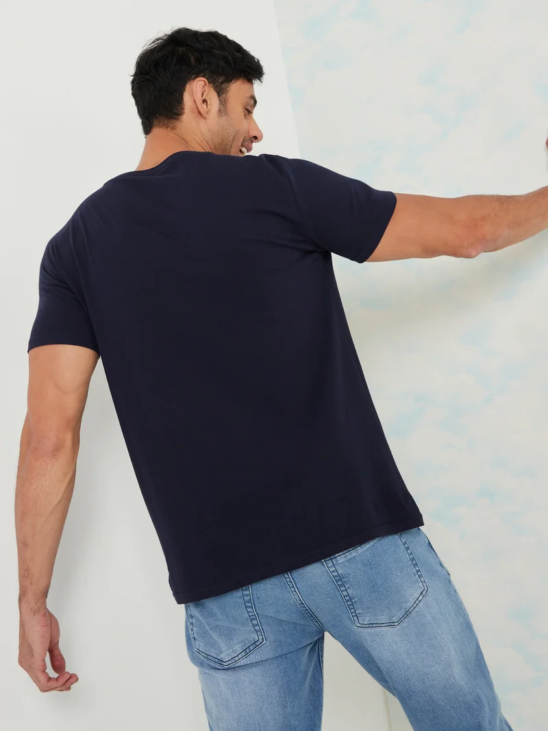 Styli Live For Adventure Graphic Print Regular Fit T-shirt