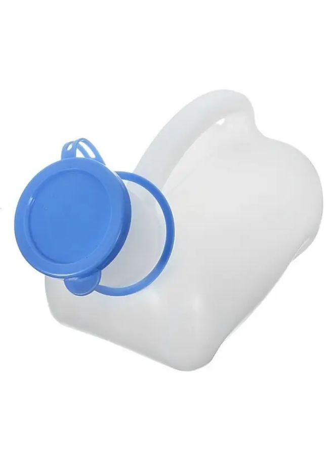 White Portable Urinal For Men And Women Travel Toilet With Ergonomic Handle - Image 4