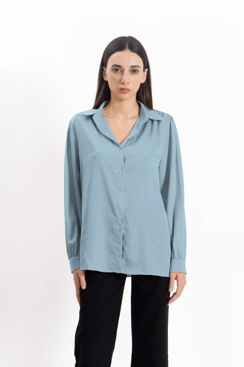SHAPES COMFORT SATIN SHIRT