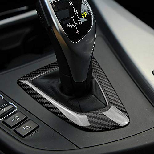 AIRSPEED Carbon Fiber Car Center Console Multimedia Button Panel Cover Gear Shift Panel Frame Cover Trim Sticker Kit for BMW F30 F31 F32 F34 F36(Not fit for F33) - Image 4