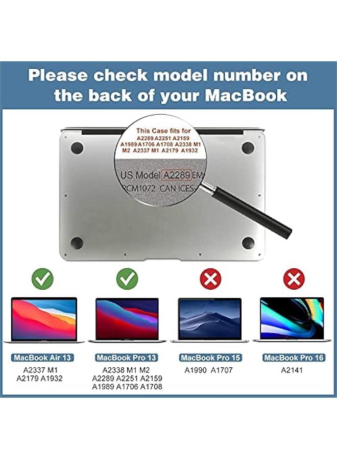 Captaintech 2 Pack Tempered Glass Screen Protector for MacBook Pro 13.3 Inch 2020 | Ultra Thin Tempered Film for MacBook Air 13 M1 Touch Sensitive Anti-Scratch - Image 2