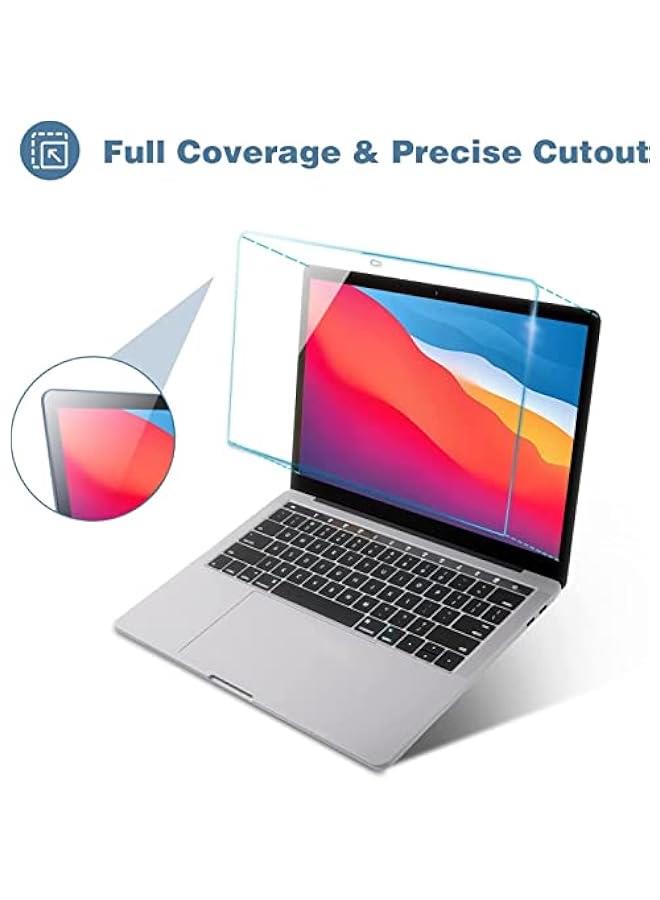Captaintech 2 Pack Tempered Glass Screen Protector for MacBook Pro 13.3 Inch 2020 | Ultra Thin Tempered Film for MacBook Air 13 M1 Touch Sensitive Anti-Scratch - Image 3
