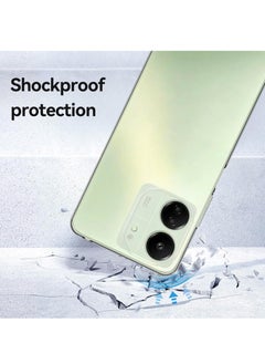 Generic جراب حماية كامل الجسم من السيليكون لهاتف Xiaomi POCO C65 رفيع شفاف  - Image 3