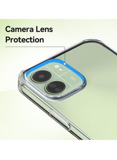 Generic جراب حماية كامل الجسم من السيليكون لهاتف Xiaomi POCO C65 رفيع شفاف  - Image 2