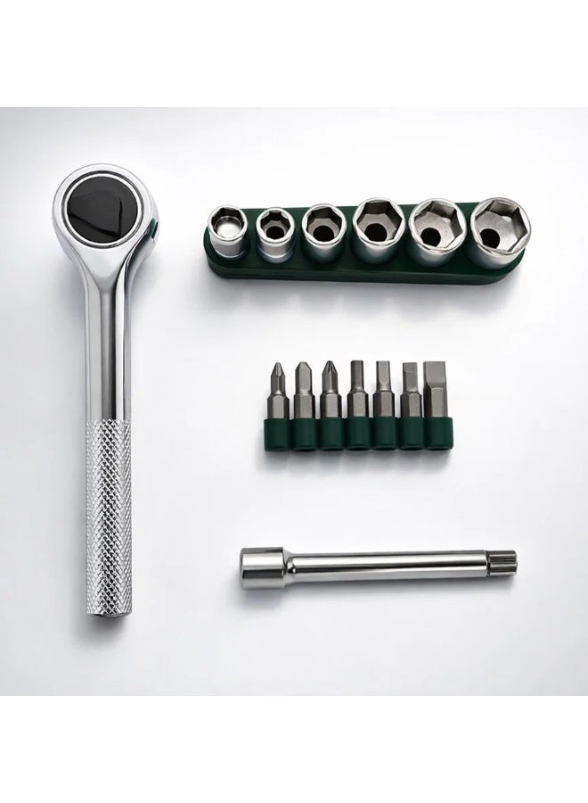 Manful 15Pcs Multi-Bit Screwdriver Set with Magnetic Holder – Compact Repair Tool Kit with Interchangeable Bits for Electronics, Home Repair, DIY & Maintenance - Image 2