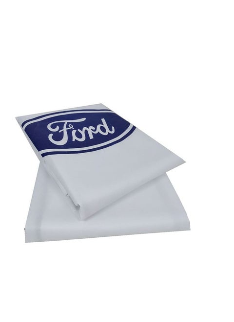 Ford 2-Piece Universal Car Seat Cover Set with Durable and Protective Design