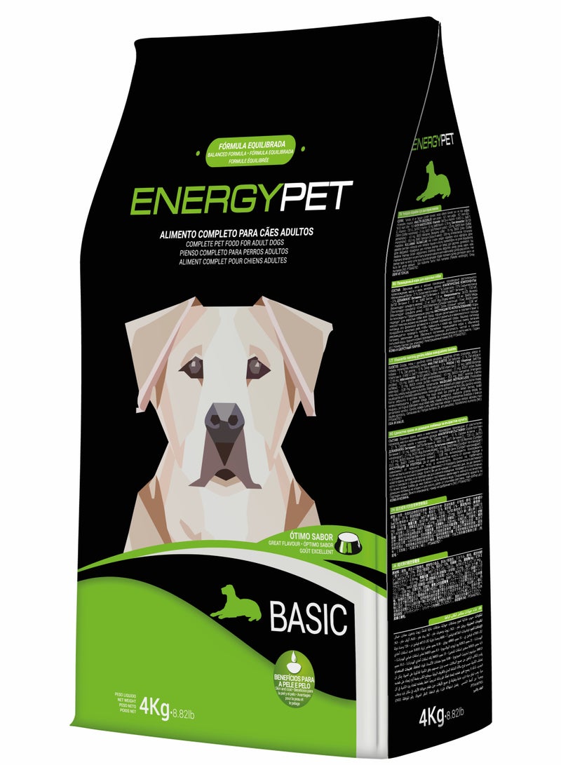Generic EnergyPet Basic adult dog dry food 4kg  - Image 1