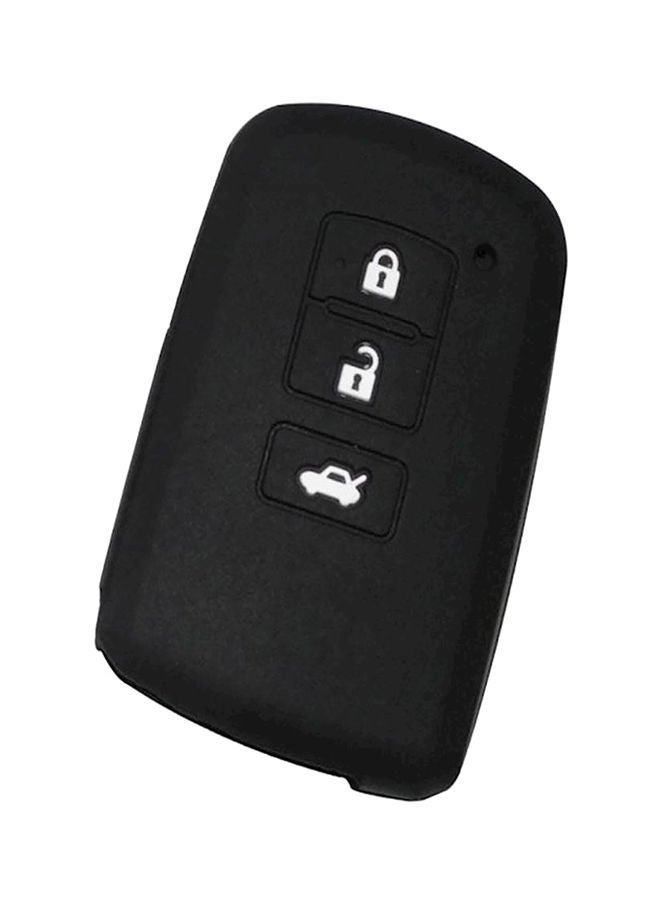 NIBEMINENT 4-Buttoned Car Silicone Key Cover For Toyota Camry