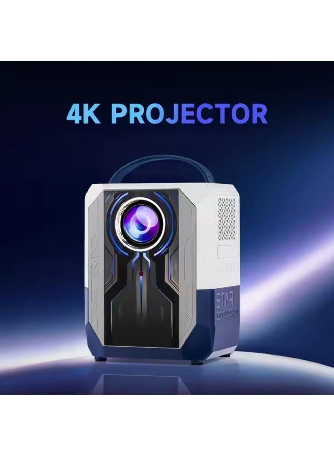 Umiio Q5 Smart Home Theater Portable Video Projector – Android, WiFi 6, Bluetooth, Remote Control, Compact Home Cinema - Image 3