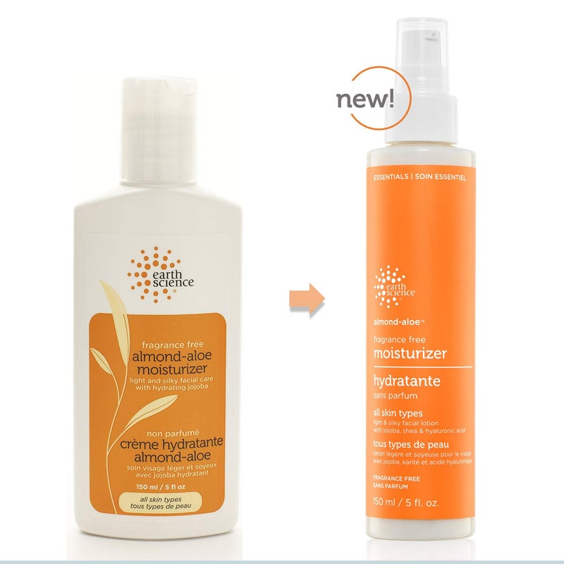 EARTH SCIENCE - Fragrance-Free Almond-Aloe Moisturizer (3 Pack, 5 fl. oz.) - Image 2