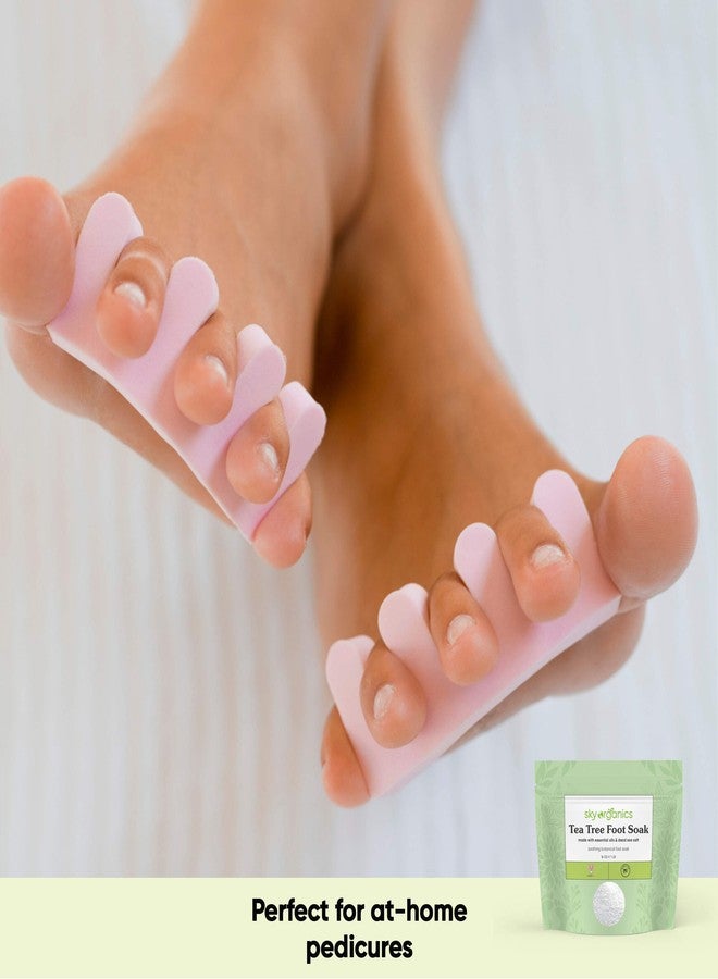 Sky Organics Tea Tree Foot Soak for Feet to Soothe, Refresh & Soften, 16 fl. Oz - Image 4