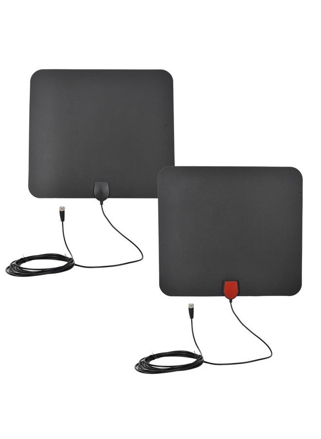 Thoraya - Wide Range Indoor Amplified Digital HD TV Antenna 1080P with 9.8ft Cable(With Amplifier) - Image 1