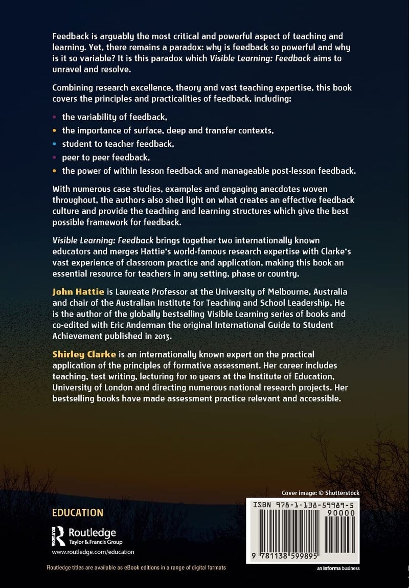 Routledge Visible Learning: Feedback - Image 2