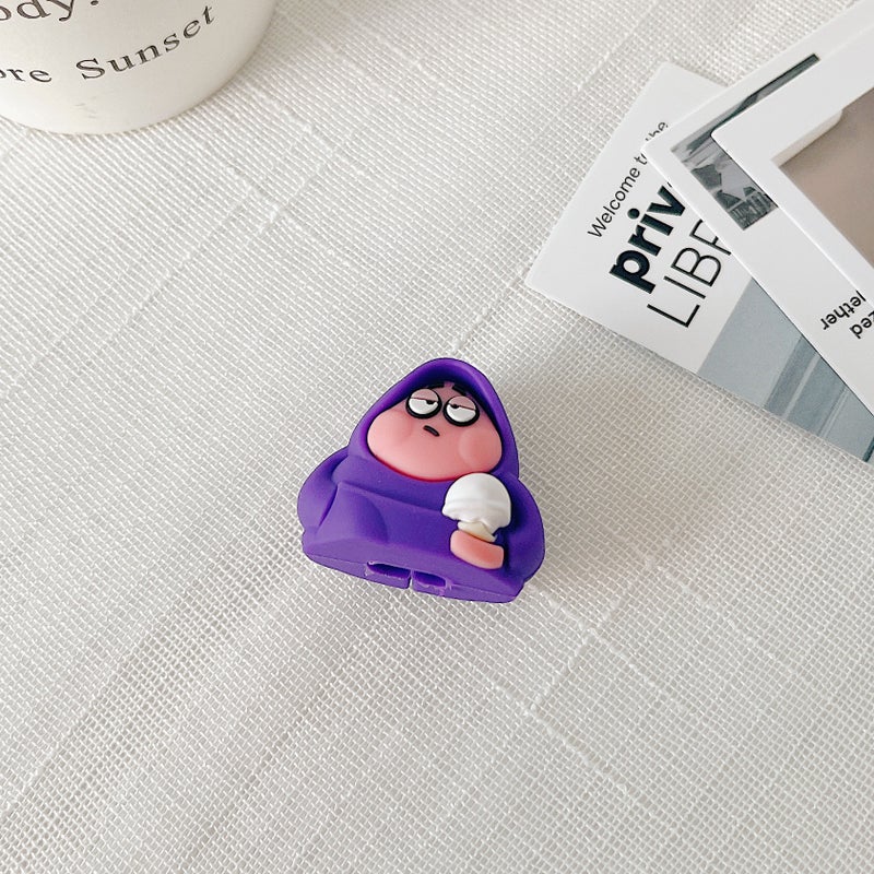 2023 New Cartoon Three-Dimensional Data Cable Protective Cover For Apple Huawei Millet Data Cable Universal - Image 4