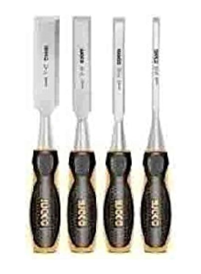 INGCO Hktwc0401 Wood Chisel 4 Pieces Set 140 Mm Length  - Image 1