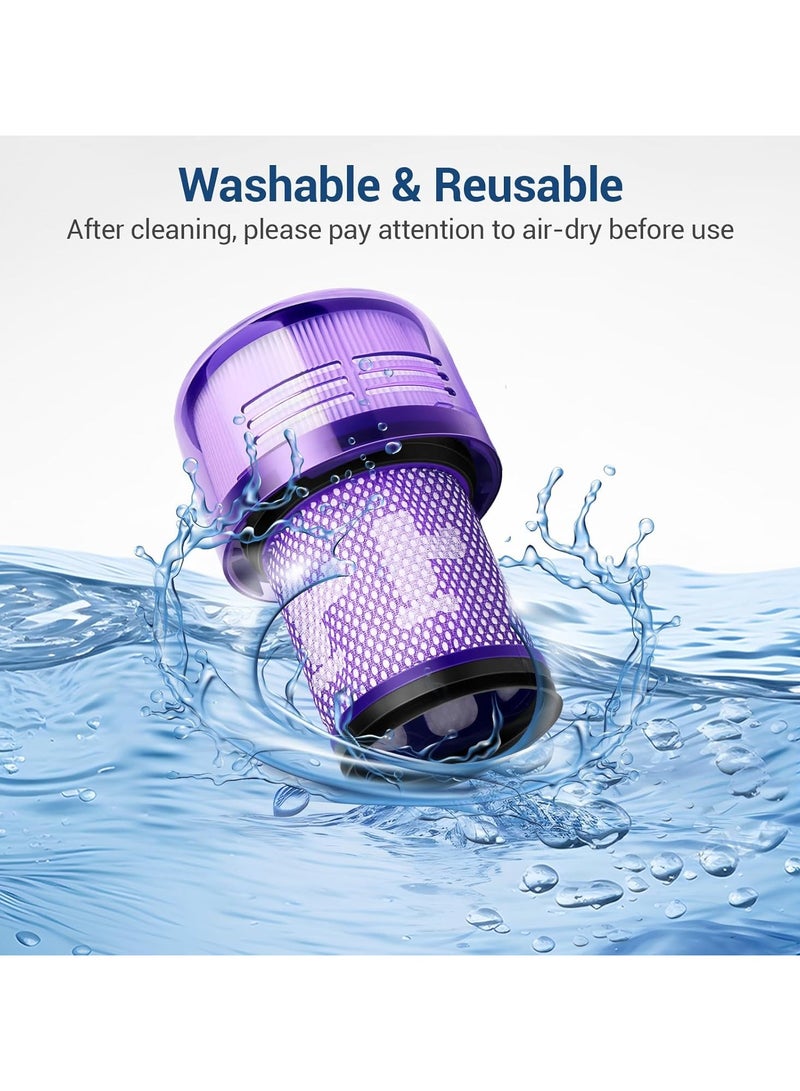 2pcs Vacuum Filter Compatible with V12 Detect Slim Removable and Washable V12 Replacement Filter Part No.971517-01 - Image 3