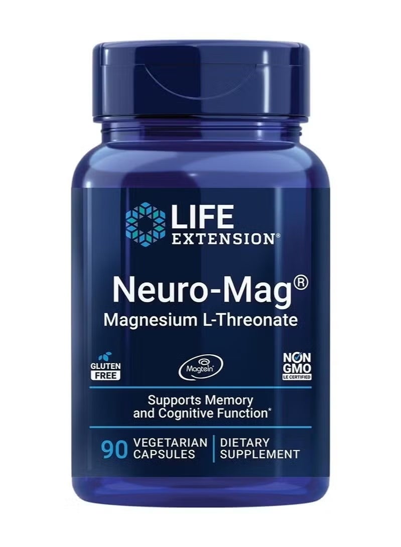 لايف Neuro Mag المغنيسيوم L Threonate المكمل الغذائي يدعم الذاكرة والوظيفة المعرفية - Image 1