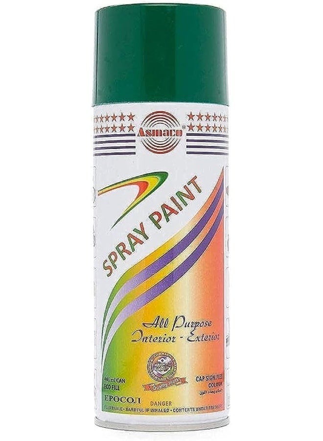 Asmaco Asmaco All Purpose Interior And Exterior Spray Paint Green  - Image 1