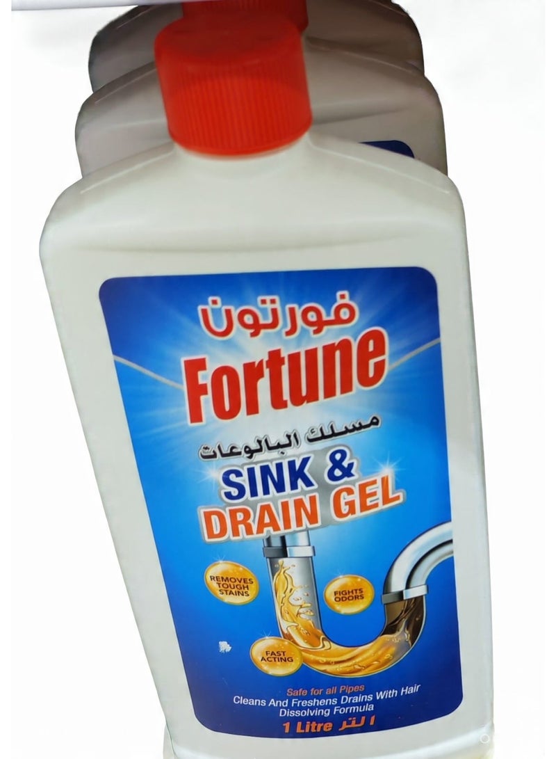 جل فورتشن للأحواض والمصارف 1 لتر