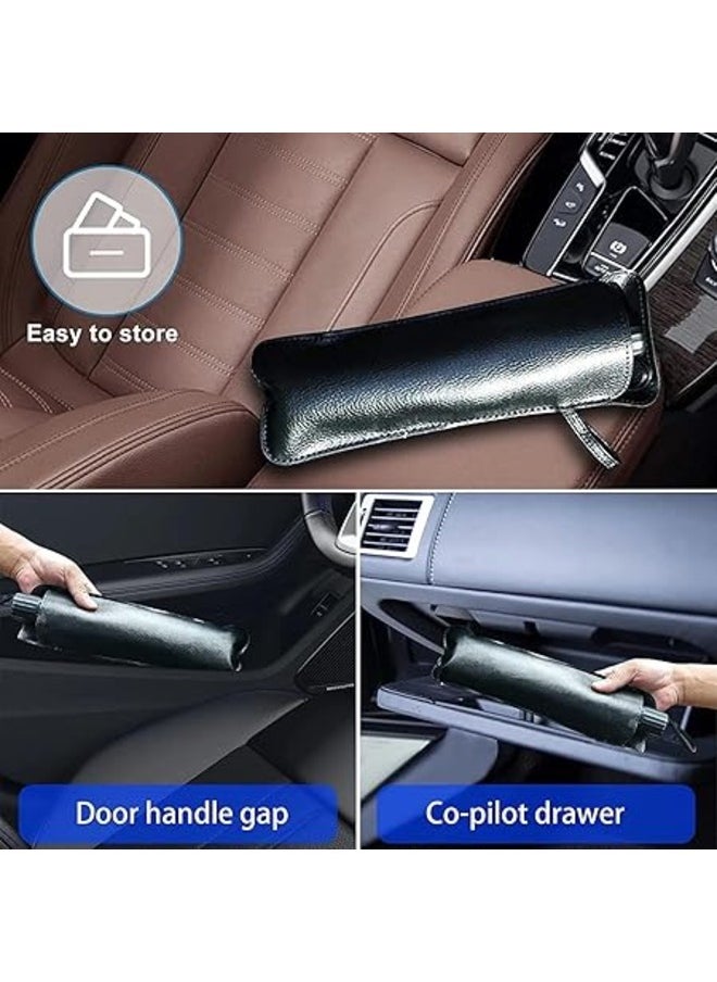 Generic Car Sun Shade, Windshield Sun Shade Uv Rays Protection For Car, Foldable Umbrella Car Shade, Easy To Use Car Sun Shade, The Car Sun Shade Comes With Leather Storage Pouch For Easy Storage  - Image 4