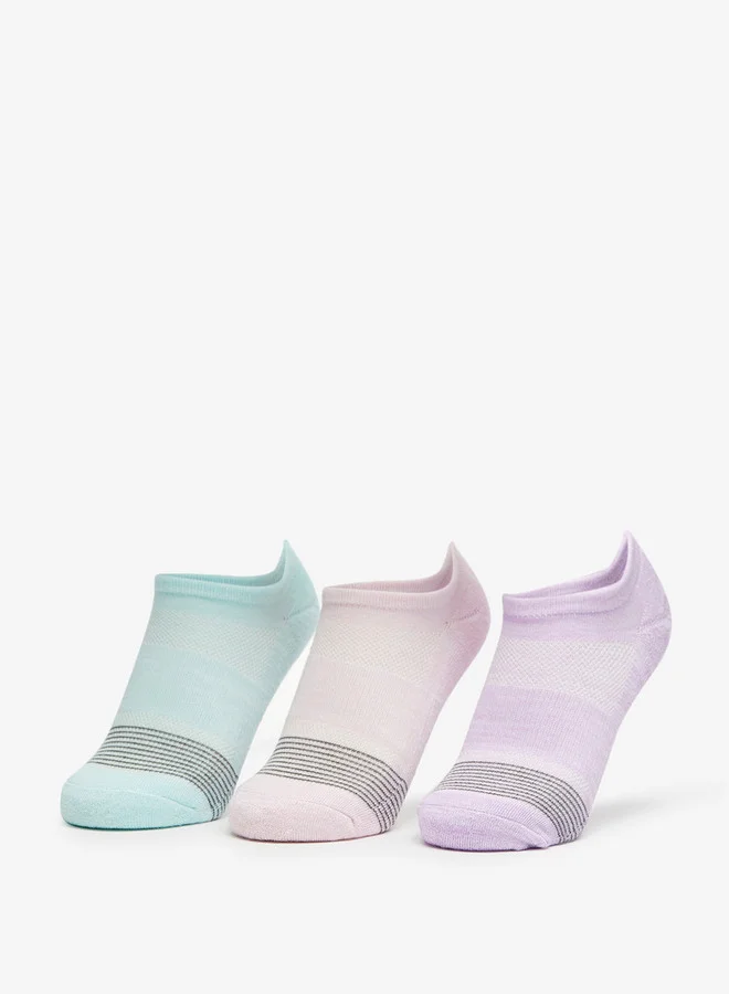 SKECHERS Women's Terry Invisible Sports Socks - S113890-060