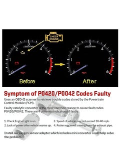 Generic O2 Sensor Spacer, 1 Pcs Universal M18*1.5 Check Engine Light Eliminator Adapter O2 Oxygen Sensor Spacer Extender Adapater Isolator for Exhaust Systems  - Image 4