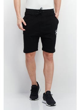 Men Brand Logo Basic Shorts, Black - pzsku/Z9DF8E7C8DB37F2514630Z/45/_/1724351274/5ce3167e-0227-4857-ba25-9d48f4475538