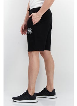 Men Brand Logo Basic Shorts, Black - pzsku/Z9DF8E7C8DB37F2514630Z/45/_/1724351282/2e469ebd-2797-4d2d-b121-b15308c26dd3