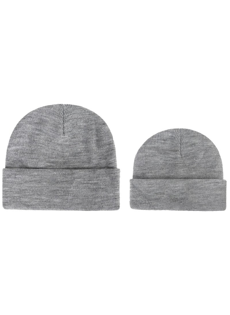 Generic - Autumn Winter Parent Child Knitted Hat - Image 1