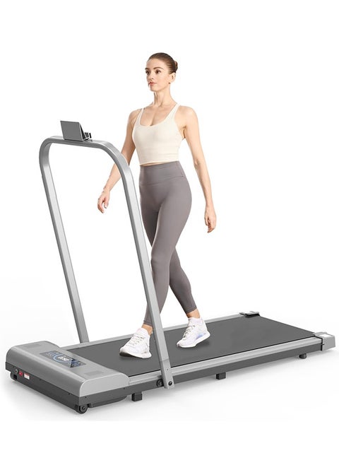 Walking Pad  Treadmills Ultra Slim Electric Treadmill Smart Walking Pad treadmill machine Portable Safety Non Holder Gym and Running Device  Grey