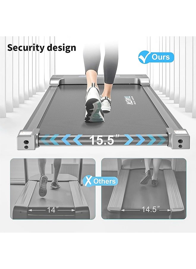 Walking Pad  Treadmills Ultra Slim Electric Treadmill Smart Walking Pad treadmill machine Portable Safety Non Holder Gym and Running Device  Grey - pzsku/Z9DF8EE5294F61DEBE7FEZ/45/_/1725847738/5fd165d0-d5bf-4cc1-a52d-75894b3c1071