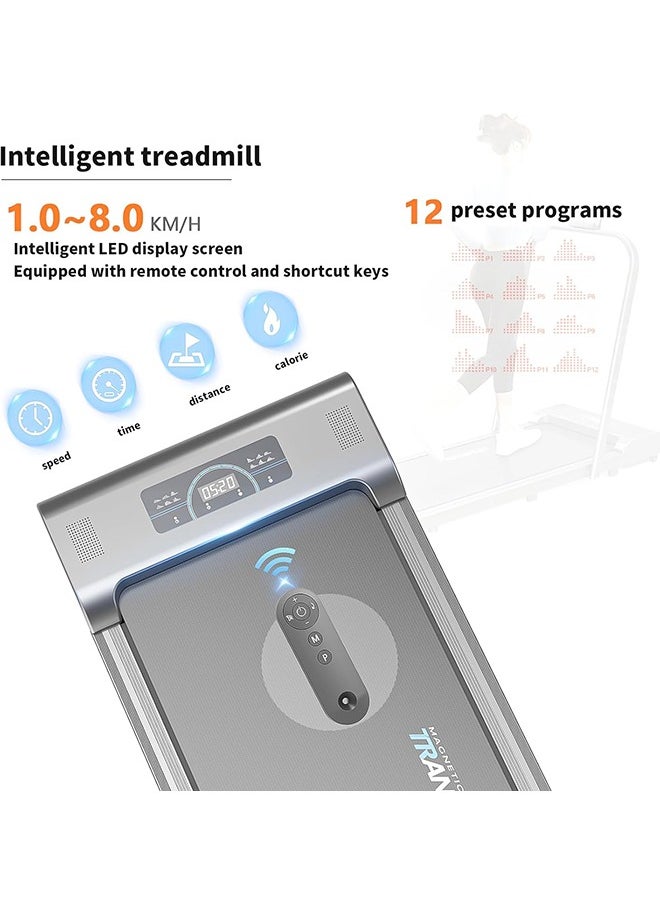 Walking Pad  Treadmills Ultra Slim Electric Treadmill Smart Walking Pad treadmill machine Portable Safety Non Holder Gym and Running Device  Grey - pzsku/Z9DF8EE5294F61DEBE7FEZ/45/_/1725847740/d60e8473-042e-43f0-8e8a-e0d47de03ecc